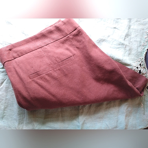 Theory linen shorts clay color - 12 - Picture 4 of 5